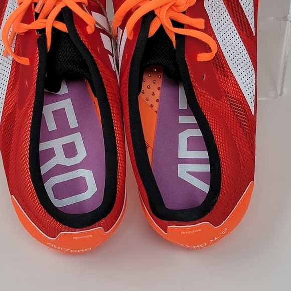 Adidas Adizero XCS Spikes Red VIVRED Track Running GY8420 Men's Size 11.5 New - Picture 10 of 11